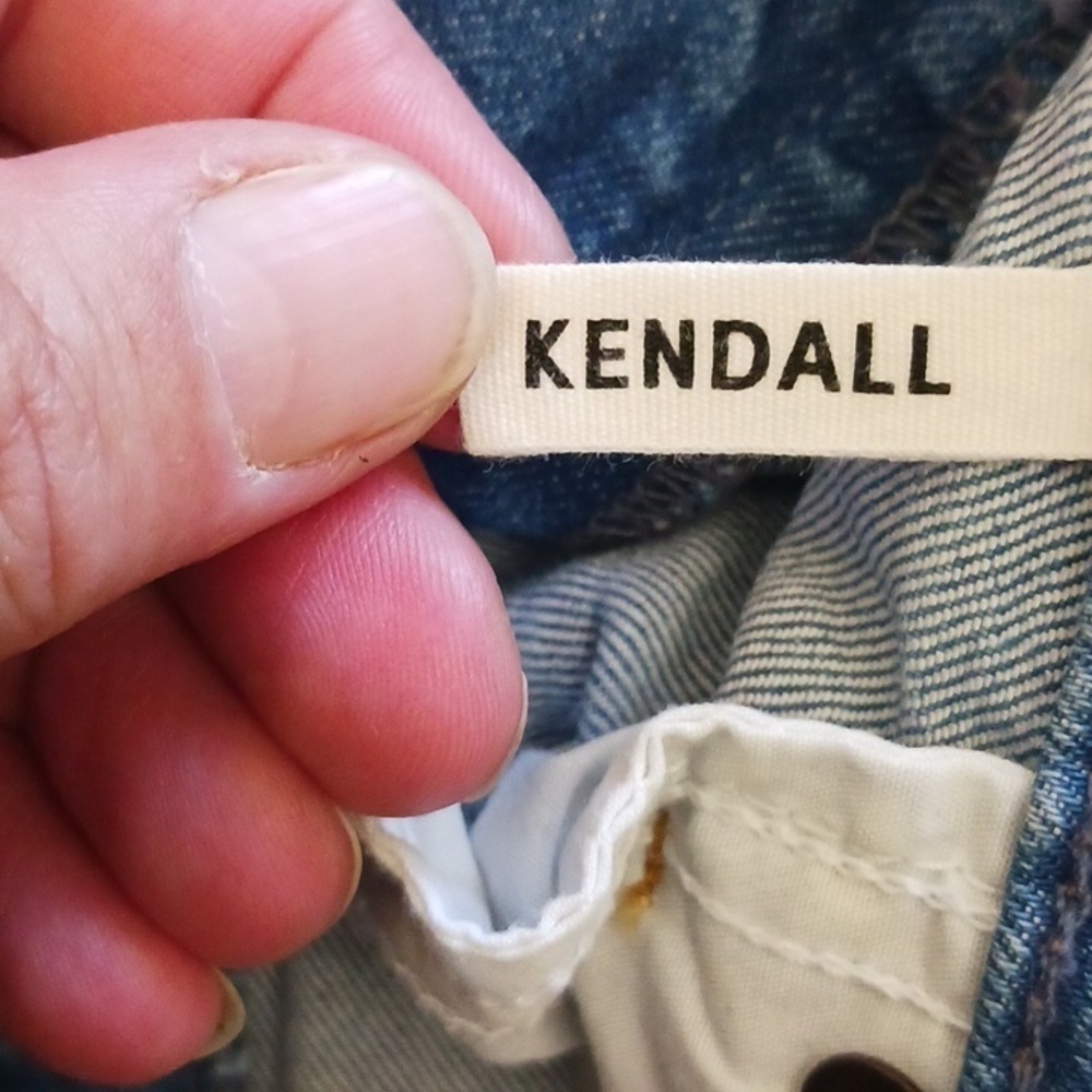 GRLFRND Kendall Super Stretch High Rise Skinny Jeans, Amelia Wash, Size 28 - Picture 9 of 12